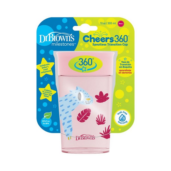 Продукт Dr. Brown’s Milestones Cheers - Чаша 360 градуса 300 мл 9м+ - 0 - BG Hlapeta