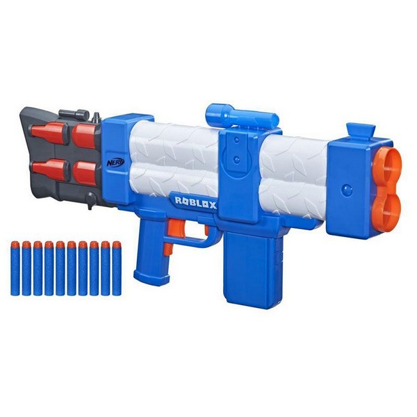 Продукт Hasbro Nerf Roblox Arsenal Pulse Laser - Бластер с 10 патрона - 0 - BG Hlapeta