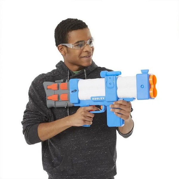 Продукт Hasbro Nerf Roblox Arsenal Pulse Laser - Бластер с 10 патрона - 0 - BG Hlapeta