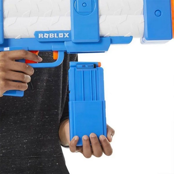 Продукт Hasbro Nerf Roblox Arsenal Pulse Laser - Бластер с 10 патрона - 0 - BG Hlapeta