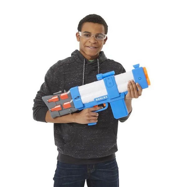 Продукт Hasbro Nerf Roblox Arsenal Pulse Laser - Бластер с 10 патрона - 0 - BG Hlapeta