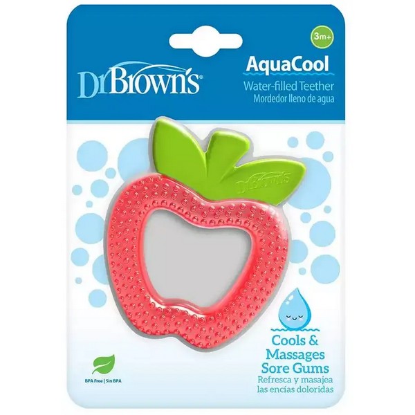 Продукт Dr. Brown's - AquaCool, ябълка - Охлаждаща чесалка за венци - 0 - BG Hlapeta