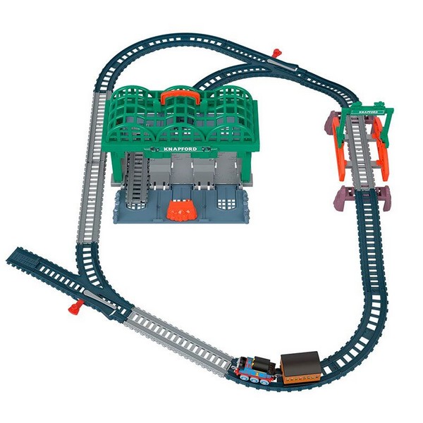 Продукт Fisher Price Thomas & Friends - Писта Гара Хапфорт с локомотив - 0 - BG Hlapeta