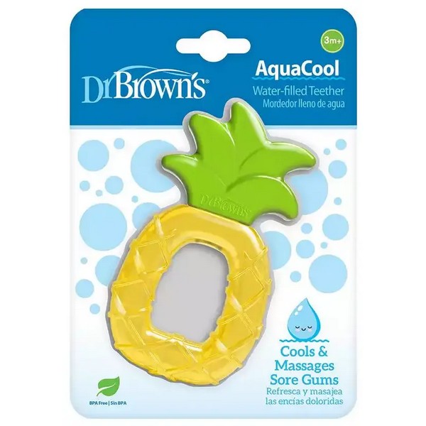 Продукт Dr. Brown's AquaCool ананас - Охлаждаща чесалка за венци - 0 - BG Hlapeta