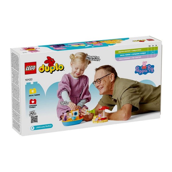 Продукт LEGO Duplo Peppa Pig - Конструктор Пътуването с лодката на Пепа - 0 - BG Hlapeta