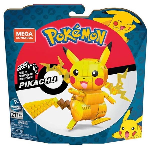 Продукт Mattel Mega Construx Pokemon - Конструктор Pikachu - 0 - BG Hlapeta