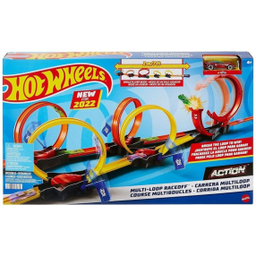 Mattel Hot Wheels Multi Loop Raceoff - Писта  с една кола