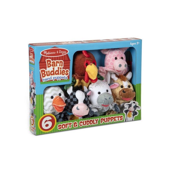 Продукт Melissa and Doug - Петрушки за куклен театър  Животни от фермата - 0 - BG Hlapeta