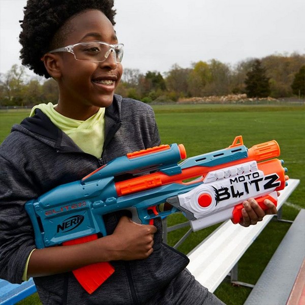 Продукт Hasbro Nerf Elite 2.0 Moto Blitz - Бластер с 22 патрона - 0 - BG Hlapeta