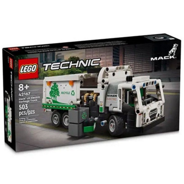 Продукт LEGO Technic - Конструктор Електрически боклукчийски камион Mack - 0 - BG Hlapeta