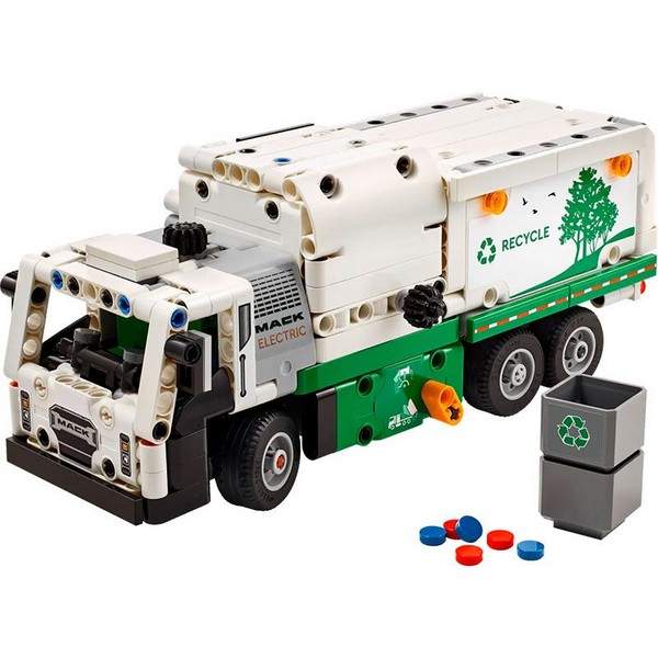 Продукт LEGO Technic - Конструктор Електрически боклукчийски камион Mack - 0 - BG Hlapeta