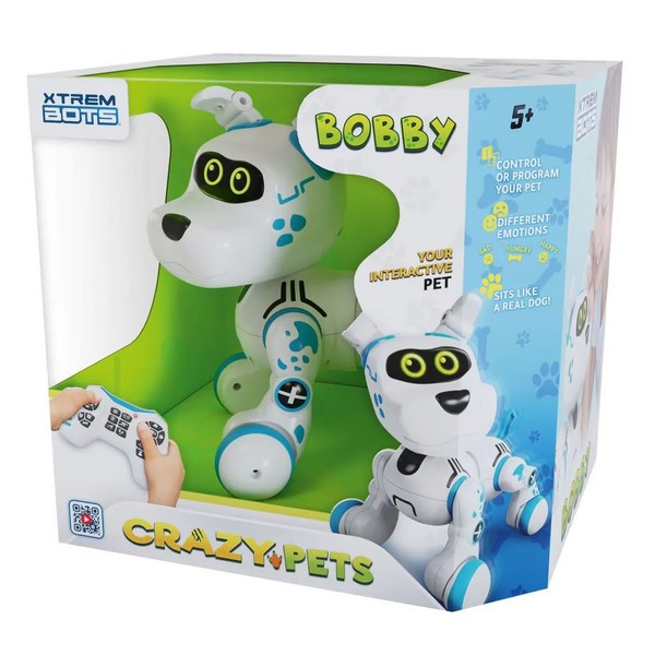 Продукт XTREM BOTS BOBBY - Куче робот - 0 - BG Hlapeta