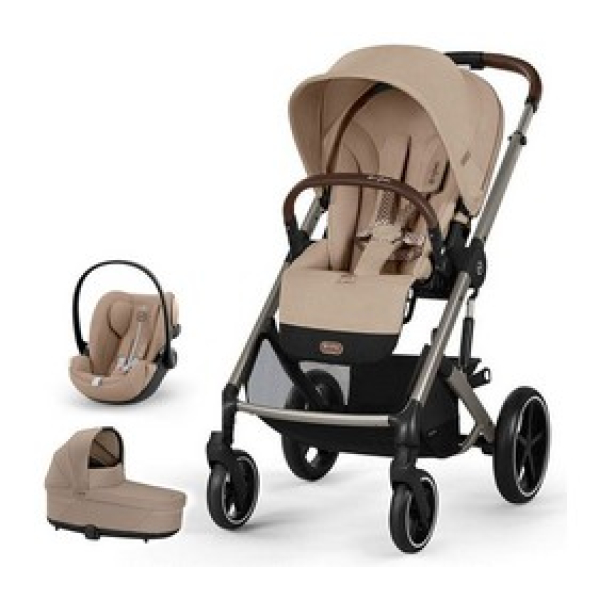 Продукт Cybex Balios S Lux - Бебешка количка 3 в 1 + кош Cot S Lux + адаптери + стол за кола Cloud G i-size Plus - 0 - BG Hlapeta