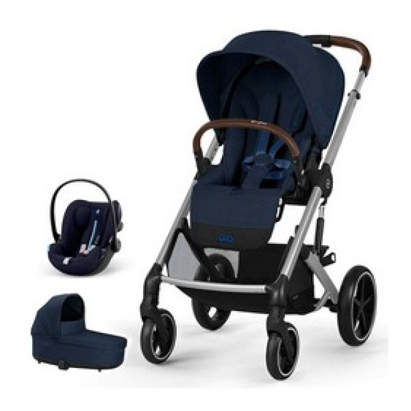 Продукт Cybex Balios S Lux - Бебешка количка 3 в 1 + кош Cot S Lux + адаптери + стол за кола Cloud G i-size Plus - 0 - BG Hlapeta