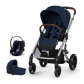 Продукт Cybex Balios S Lux - Бебешка количка 3 в 1 + кош Cot S Lux + адаптери + стол за кола Cloud G i-size Plus - 43 - BG Hlapeta