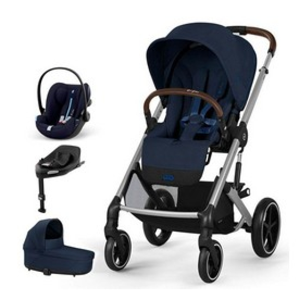 Продукт Cybex Balios S Lux - Бебешка количка 4 в 1 + кош Cot S Lux + адаптери + стол за кола Cloud G i-size Plus + База за стол Base G - 0 - BG Hlapeta