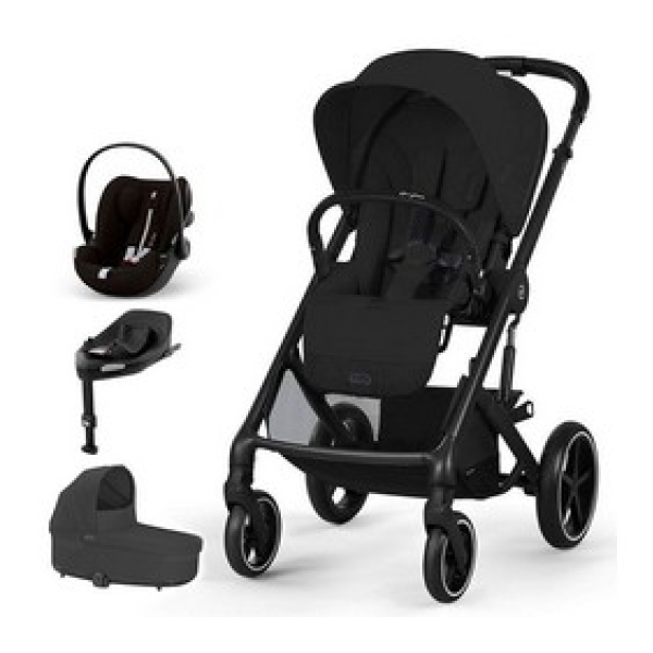 Продукт Cybex Balios S Lux - Бебешка количка 4 в 1 + кош Cot S Lux + адаптери + стол за кола Cloud G i-size Plus + База за стол Base G - 0 - BG Hlapeta