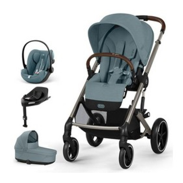 Продукт Cybex Balios S Lux - Бебешка количка 4 в 1 + кош Cot S Lux + адаптери + стол за кола Cloud G i-size Plus + База за стол Base G - 0 - BG Hlapeta