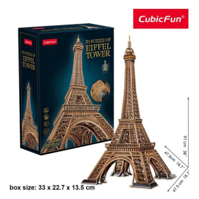 CubicFun Eiffel Tower - Пъзел 3D 314ч.