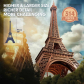 Продукт CubicFun Eiffel Tower - Пъзел 3D 314ч. - 6 - BG Hlapeta