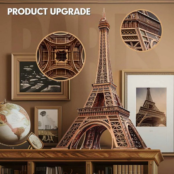 Продукт CubicFun Eiffel Tower - Пъзел 3D 314ч. - 0 - BG Hlapeta