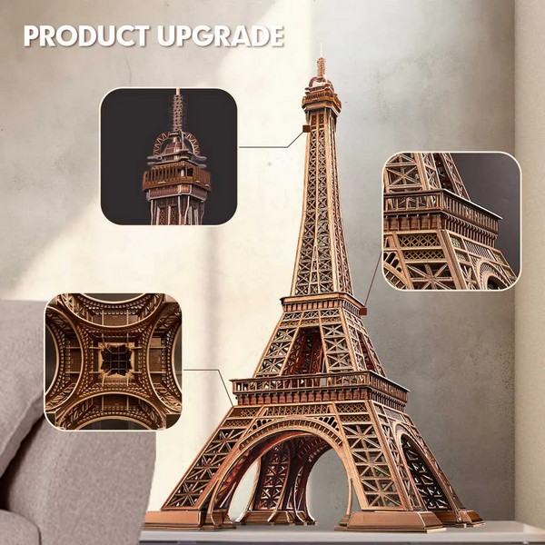 Продукт CubicFun Eiffel Tower - Пъзел 3D 314ч. - 0 - BG Hlapeta