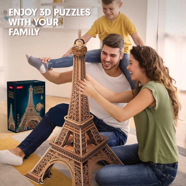 Продукт CubicFun Eiffel Tower - Пъзел 3D 314ч. - 0 - BG Hlapeta