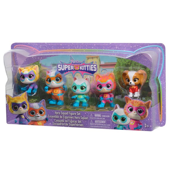 Продукт Super Kitties - Геройски отряд 5 фигури - 0 - BG Hlapeta
