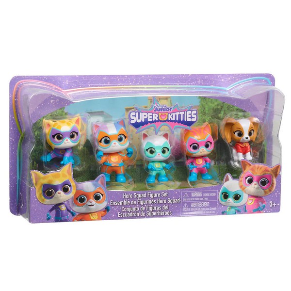 Продукт Super Kitties - Геройски отряд 5 фигури - 0 - BG Hlapeta
