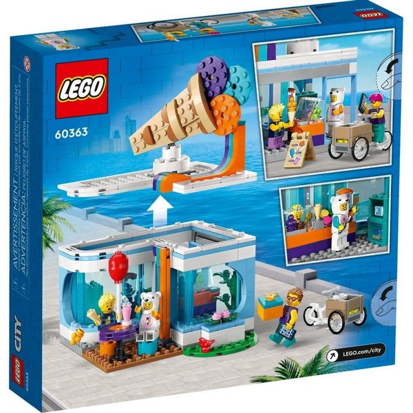 Продукт LEGO City - Конструктор Магазин за сладолед - 0 - BG Hlapeta