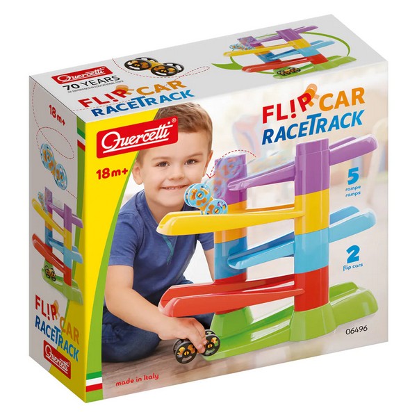 Продукт QUERCETTI Flip Car Race Track - Писта с 2 колички - 0 - BG Hlapeta