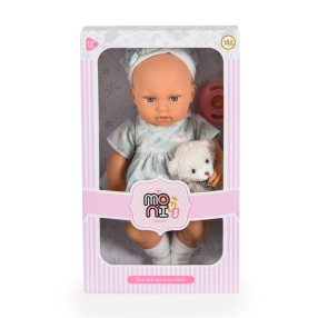 Moni Toys Lovely Baby - Кукла 30 см. с рокля