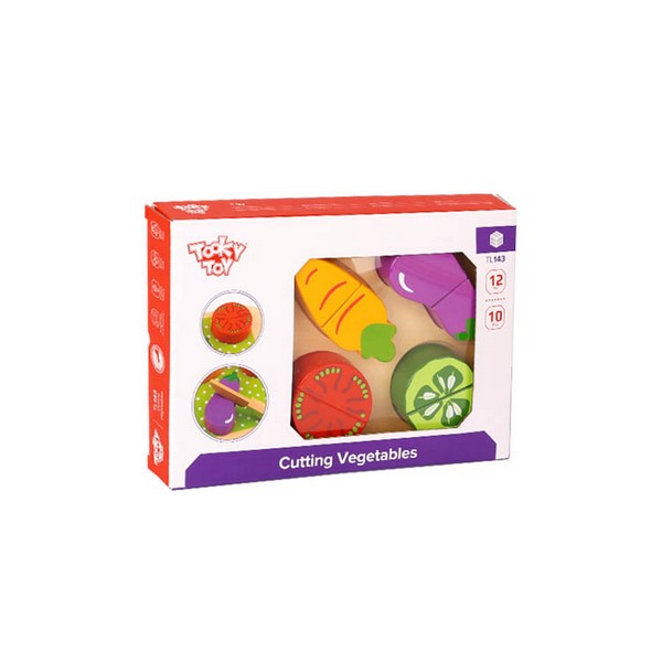 Продукт Tooky Toy Vegies - Дървена дъска за рязане - 0 - BG Hlapeta