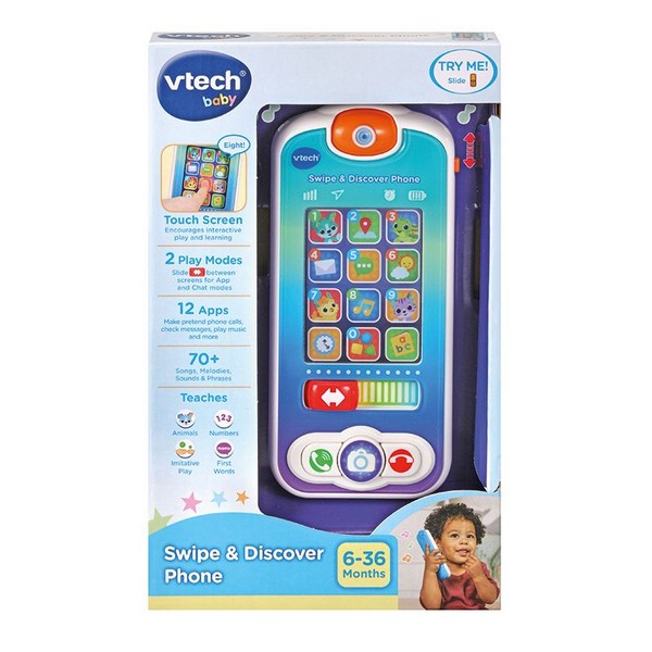 Продукт Vtech Touch & Swibe - Бебешки смартфон - 0 - BG Hlapeta