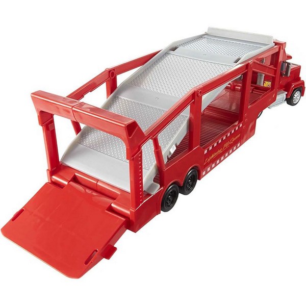 Продукт Mattel Cars Mack Hauler - Детски камион за игра на две нива с рампа, 33 см - 0 - BG Hlapeta