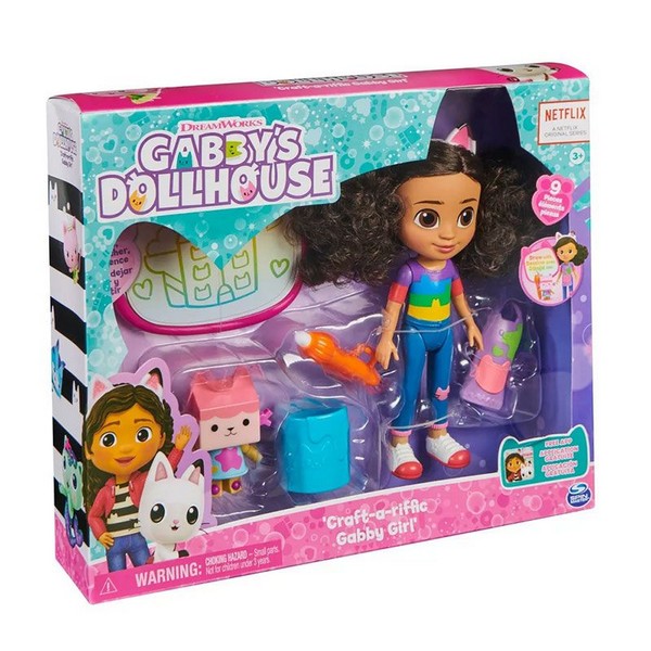 Продукт Spin Master Gabby's Dollhouse Craft-a-rific Gabby Girl - Комплект кукла с аксесоари - 0 - BG Hlapeta