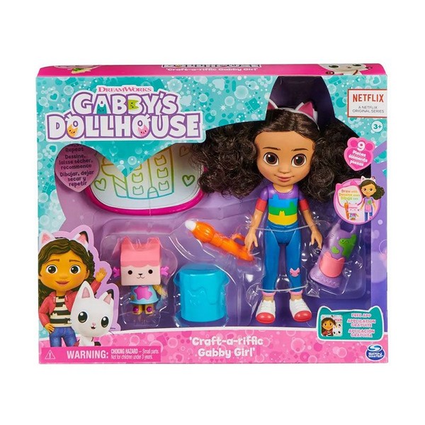 Продукт Spin Master Gabby's Dollhouse Craft-a-rific Gabby Girl - Комплект кукла с аксесоари - 0 - BG Hlapeta