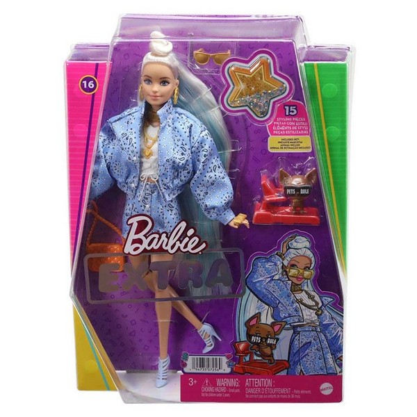 Продукт Mattel Barbie Extra - Кукла 16 с аксесоари и домашен любимец - 0 - BG Hlapeta