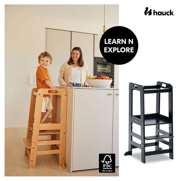 Продукт Hauck Learning Tower Learn N Explore - Помощна кула Монтесори - 0 - BG Hlapeta