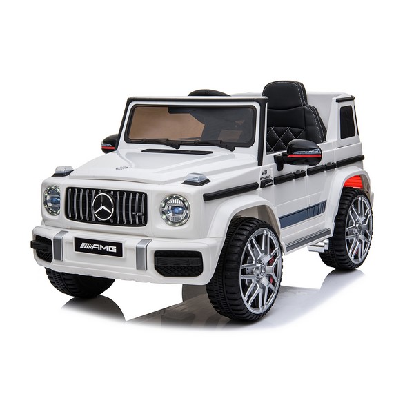 Продукт Акумулаторна кола Licensed Mercedes AMG G63 12V7AH с меки гуми и кожена седалка - 0 - BG Hlapeta