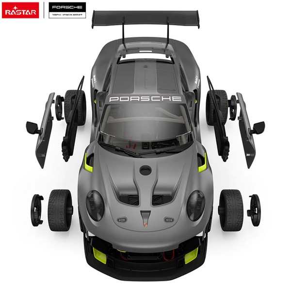 Продукт RASTAR Porsche 911 GT2 RS Clubsport 25 - Кола за сглобяване R/C 1:18 - 0 - BG Hlapeta