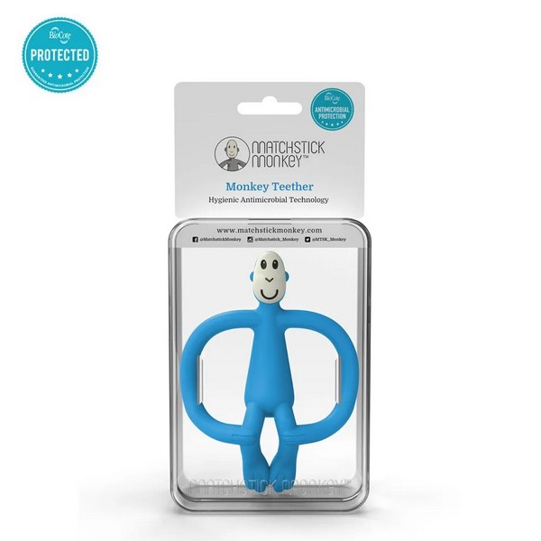 Продукт Matchstick Monkey Teether - Чесалка с апликатор  - 0 - BG Hlapeta