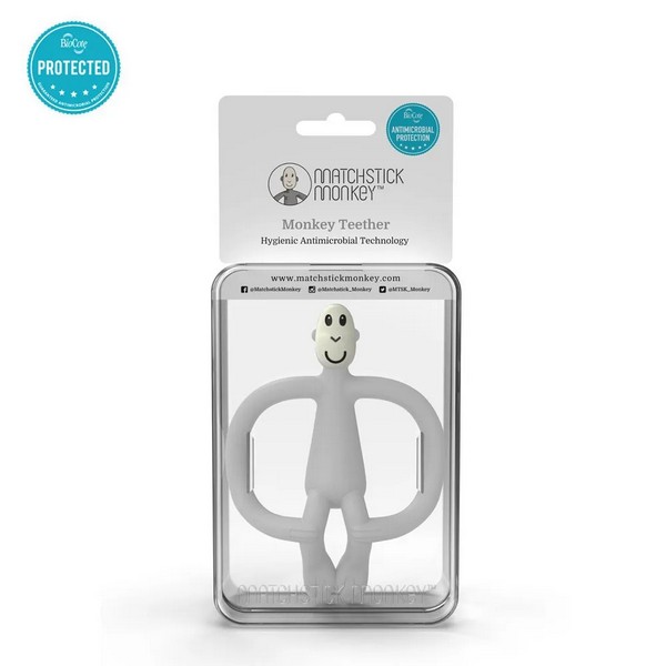 Продукт Matchstick Monkey Teether - Чесалка с апликатор  - 0 - BG Hlapeta