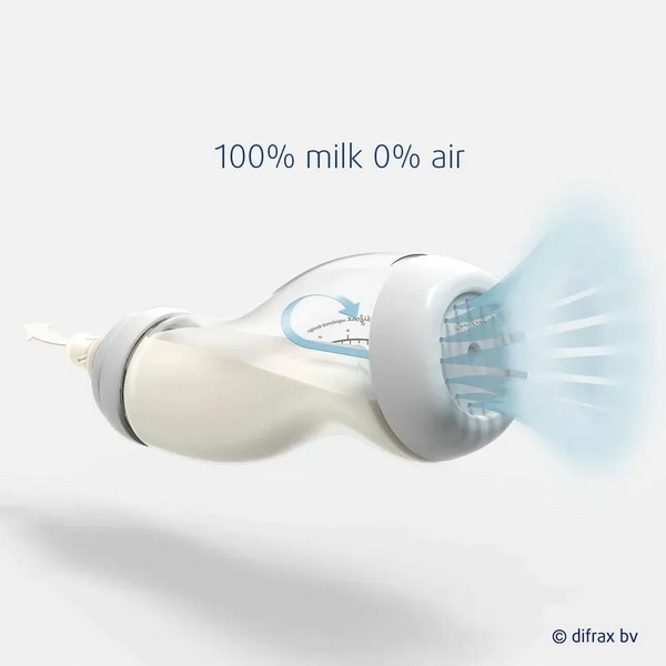 Продукт Difrax - Бебешка бутилка с S-образна форма и дръжки XL 310 мл, 9 м+ - 0 - BG Hlapeta