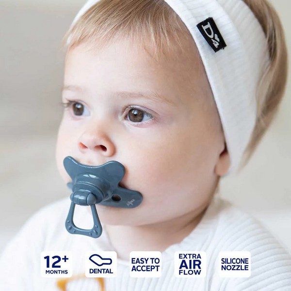 Продукт Difrax Dental Pacifier Pure - Ортодонтична залъгалка за бебе 12-20 м - 0 - BG Hlapeta