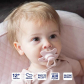 Продукт Difrax Dental Pacifier Pure - Ортодонтична залъгалка за бебе 12-20 м - 1 - BG Hlapeta