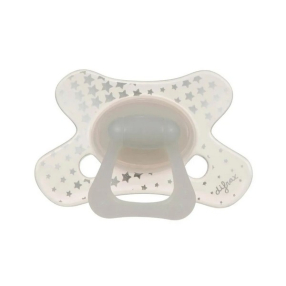 Difrax Pacifier Natural Glow in the Dark - Залъгалка 6+ м