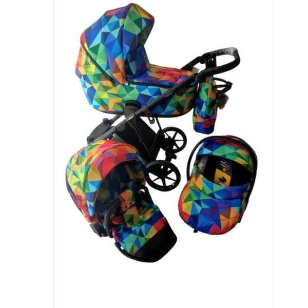 Продукт ADAMEX Porto - Бебешка количка 3 в 1 - 0 - BG Hlapeta