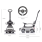 Milly Mally Mercedes C-Class - Кола за яздене Продукт Milly Mally Mercedes C-Class - Кола за яздене - 17 - BG Hlapeta