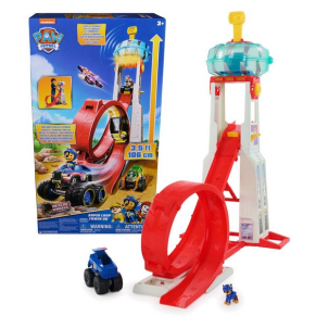 PAW PATROL Rescue Wheels SUPER LOOP TOWER - Кула с рампа